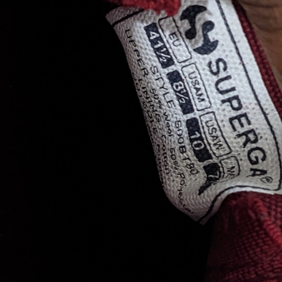 Superga Wool Blend Platforn Slip on Sneakers - Picture 6 of 10